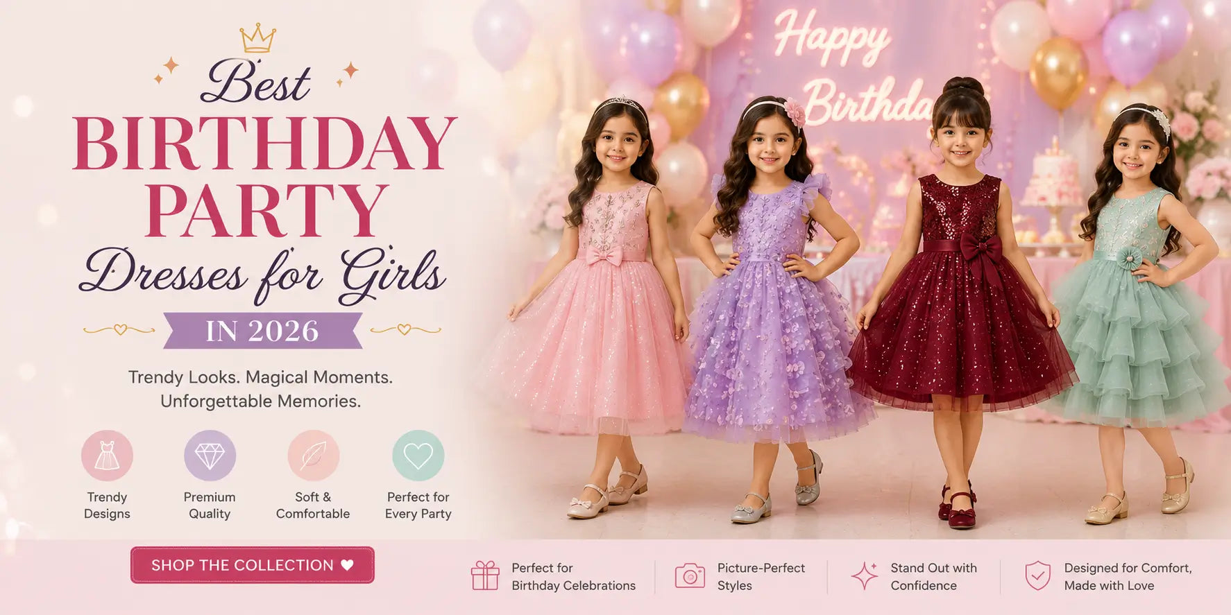 Best Birthday Party Dresses for Girls in 2026