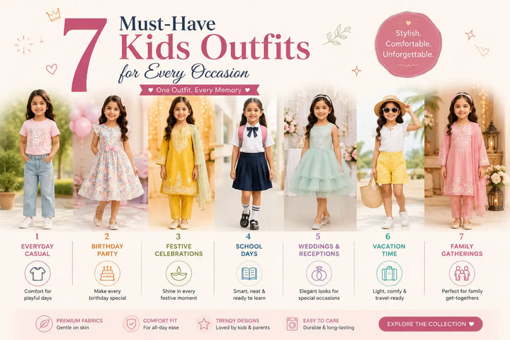7 Must-Have Kids Outfits for Every Occasion