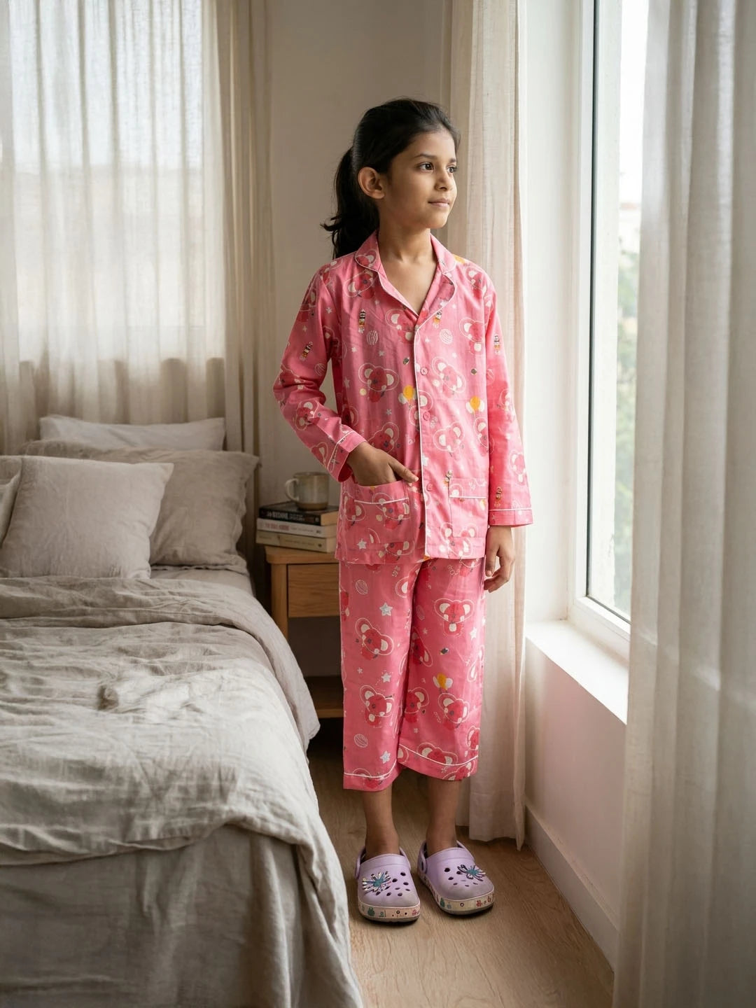 Cotton night suits for kids