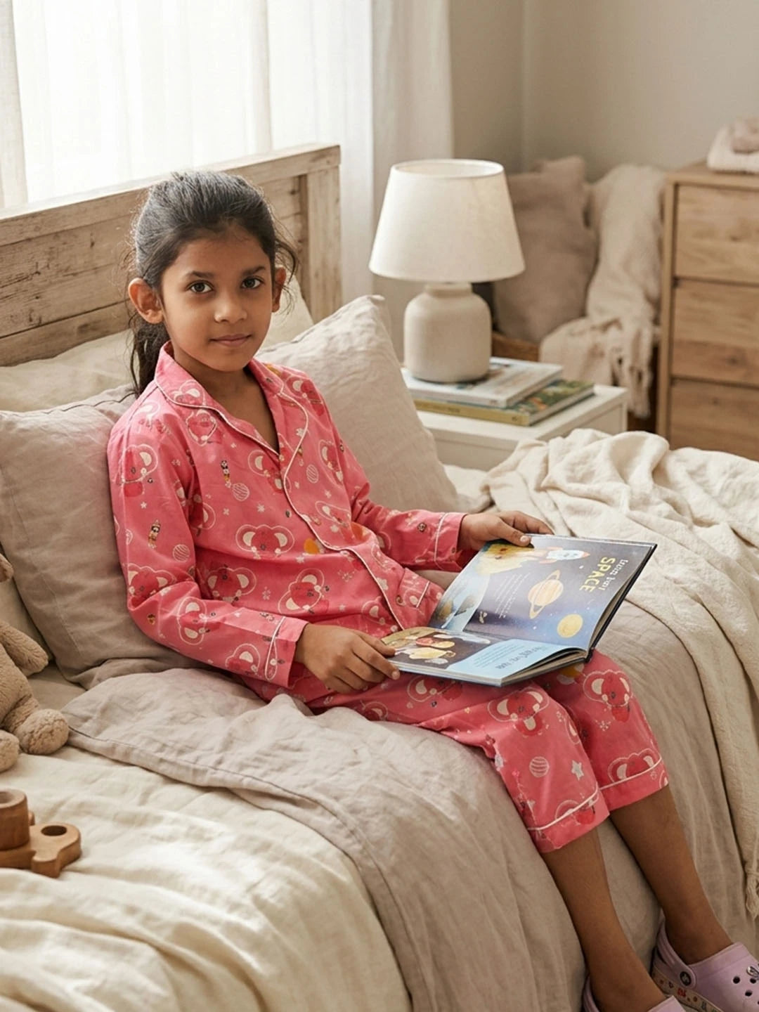 Cotton night suits for kids