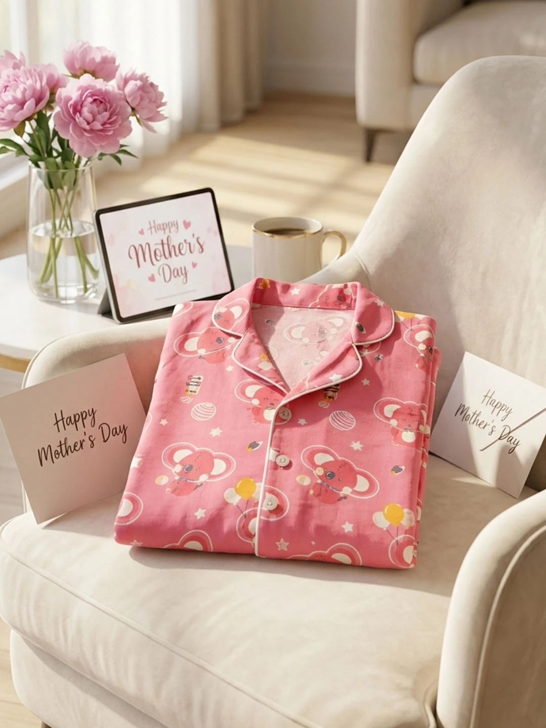 Cotton night suits for kids