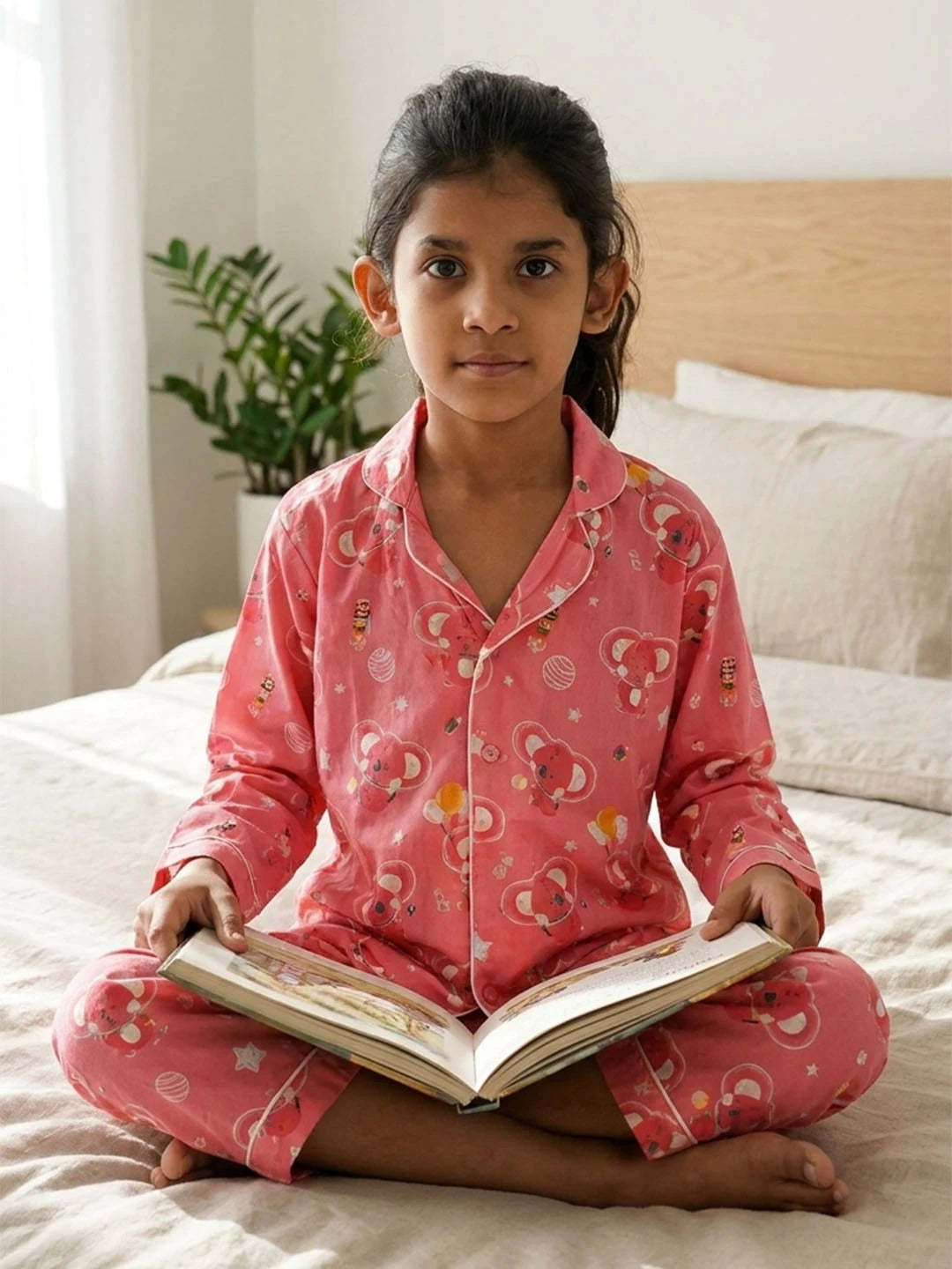 Cotton night suits for kids