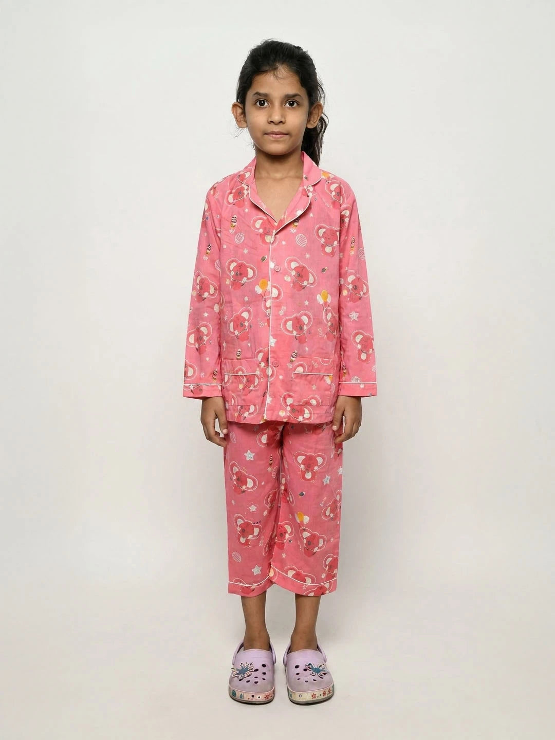 Cotton night suits for kids