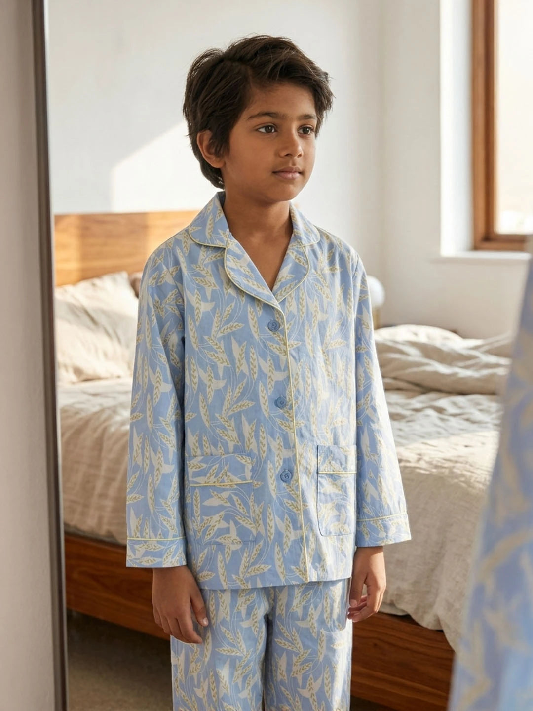 Cotton rayon night suits