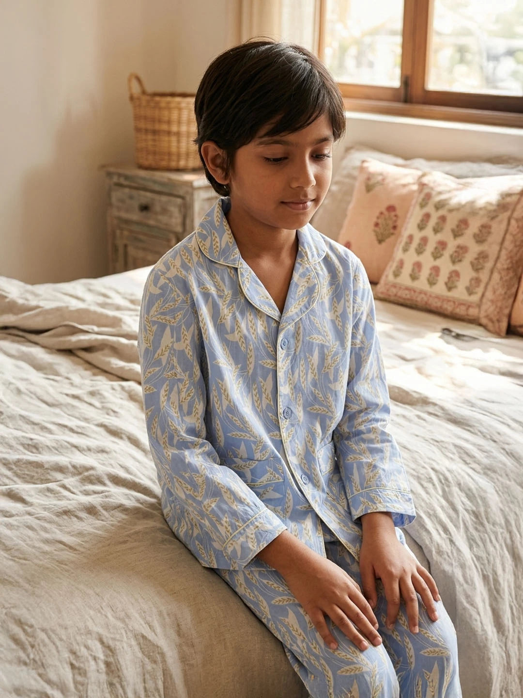 Cotton rayon night suits