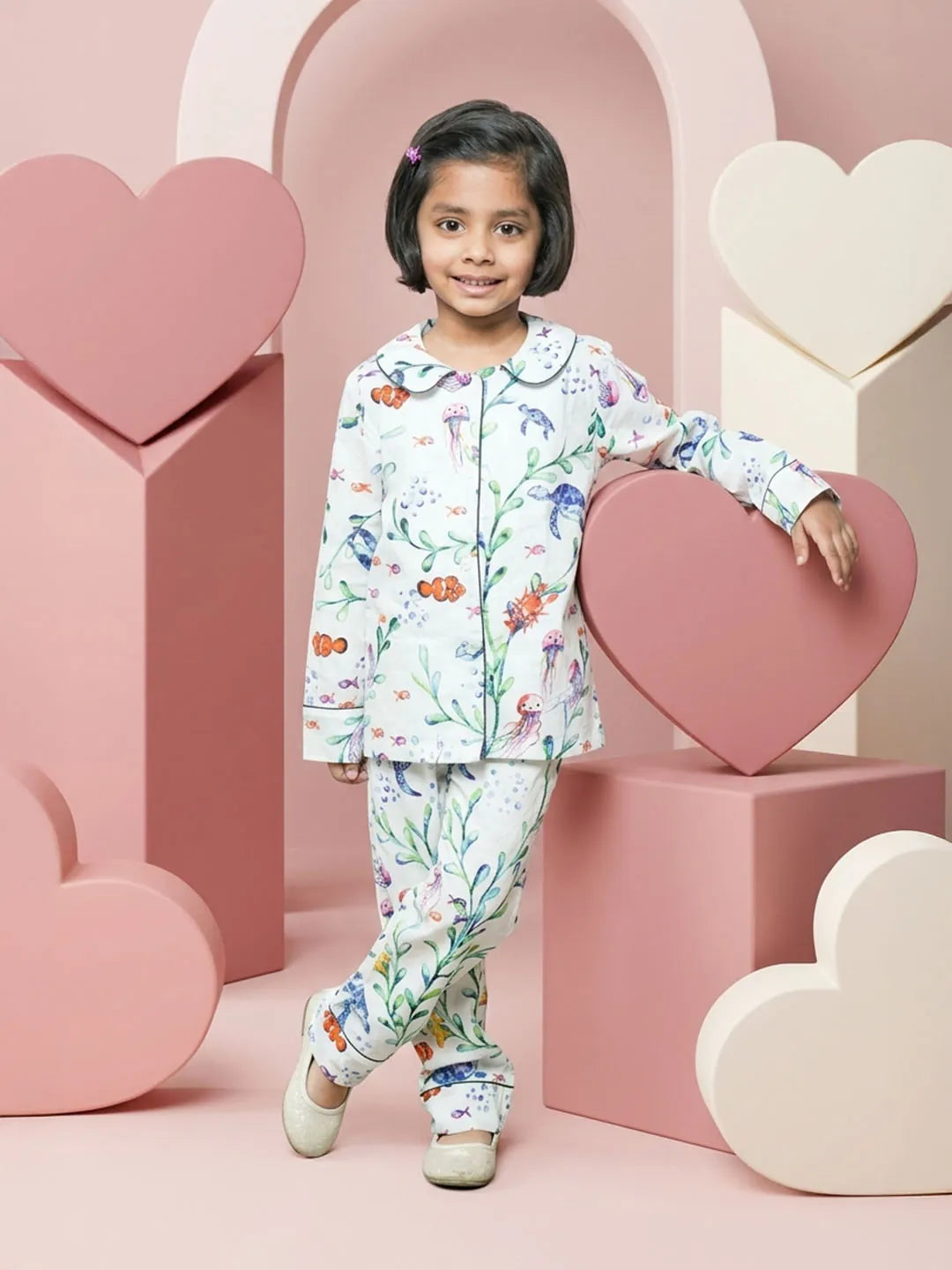 Pure cotton night suit