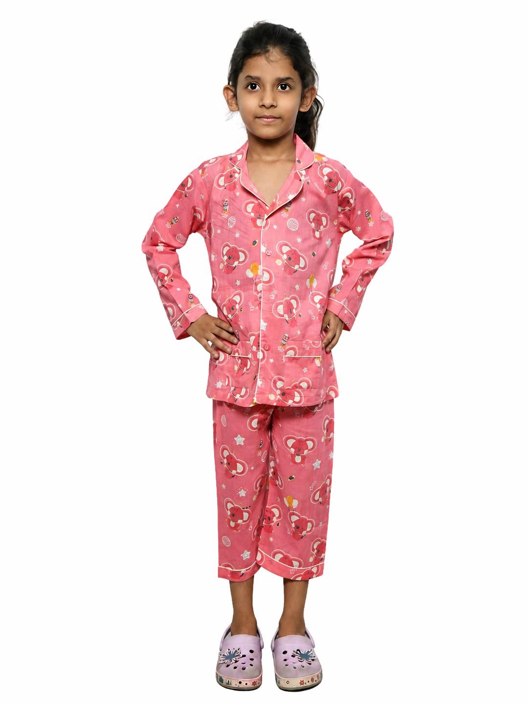 Cotton night suits for kids