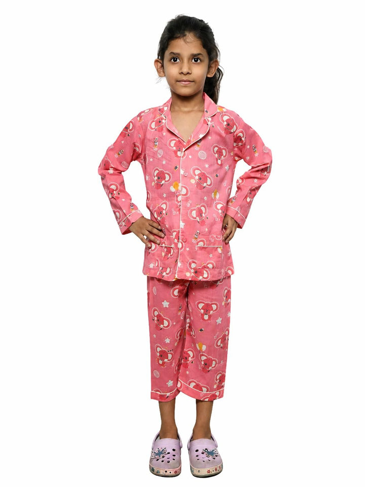 Cotton night suits for kids