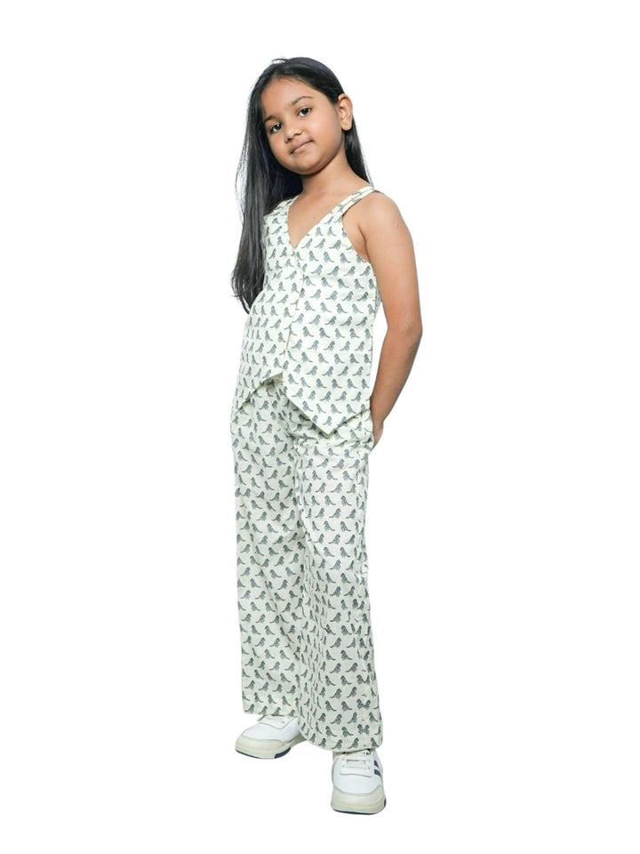 Pure cotton coord set for girls