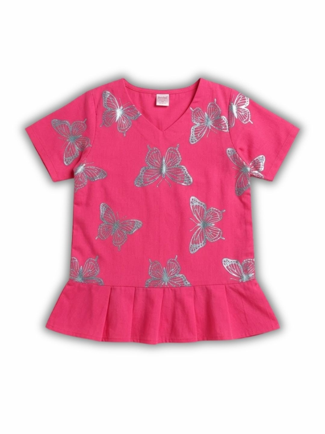 Cotton embroidered coord set for girls