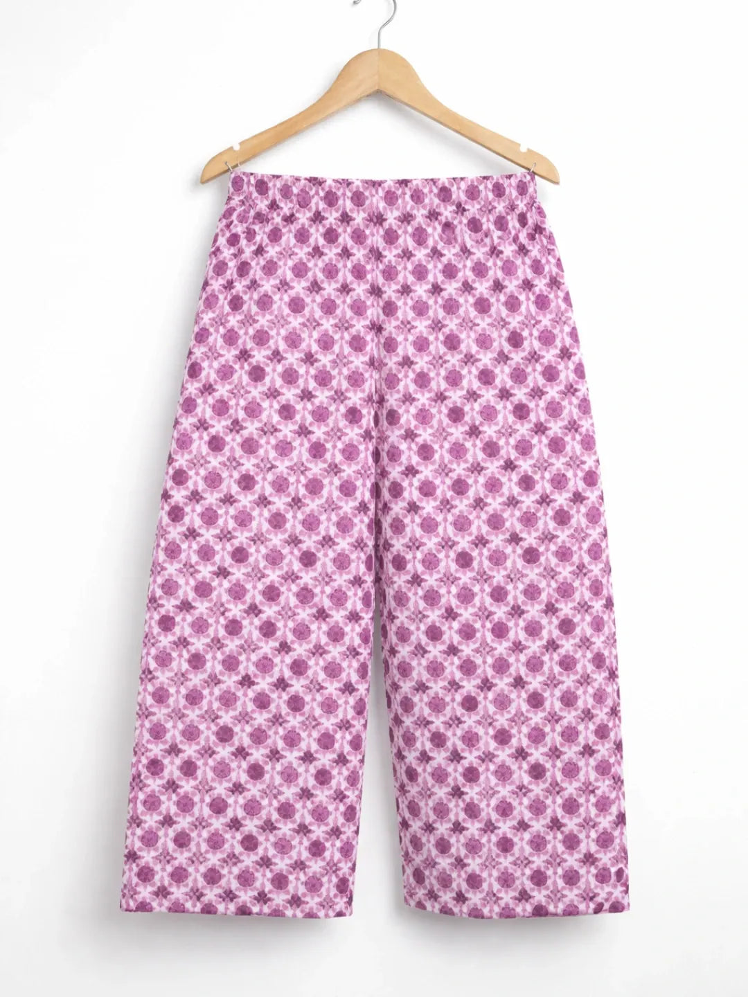Pure cotton mauve colour coord set for girls