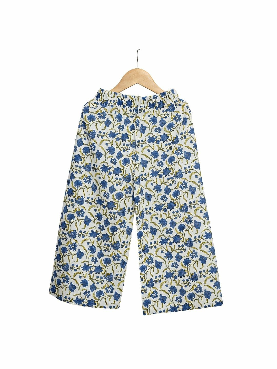 Sleeveless cotton suit for girls