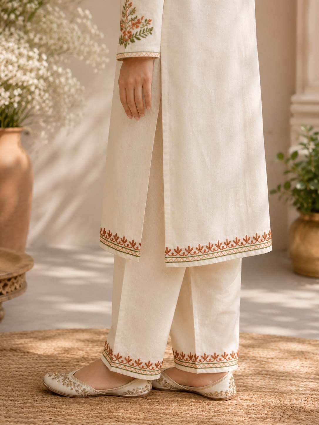 Floral Kurta Set